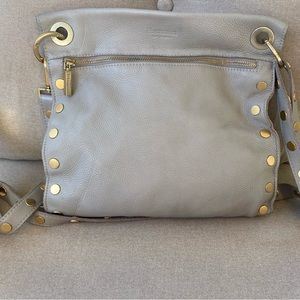 Hammitt large rare Tony gold rivets cross body shoulder bag